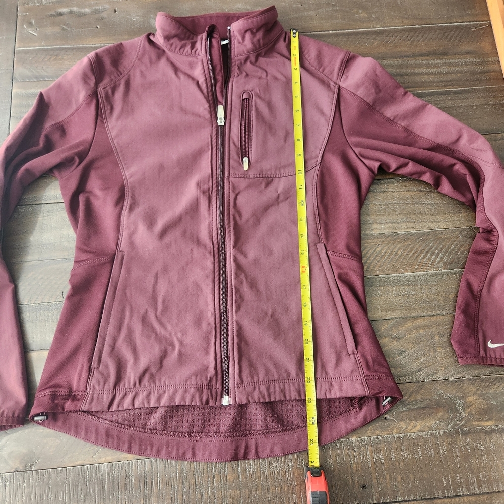 Nike Purple Utility Jacket Zip-Up Ribbed Design - Picture 7 of 7